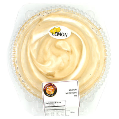 World Class Bakery Lemon Meringue Pie, 24 oz