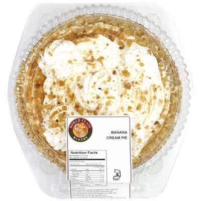 World Class Bakery Banana Creme Pie, 24 oz