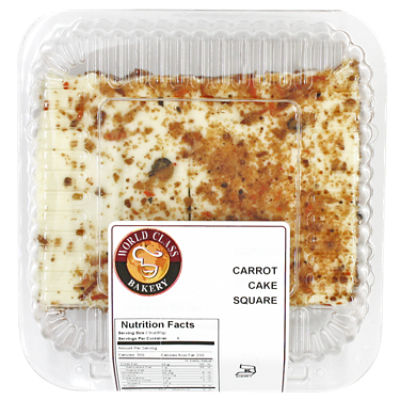 World Class Bakery Carrot Cake Square, 11 oz