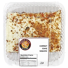 World Class Bakery Carrot Cake Square, 11 Ounce