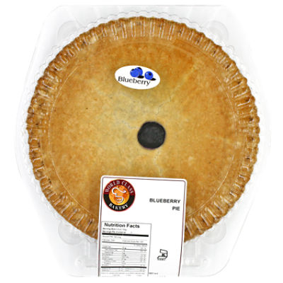 World Class Bakery Blueberry Pie, 24 oz