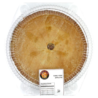 World Class Bakery Apple Pie Family Size, 38 oz