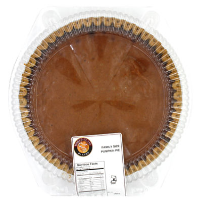 World Class Bakery Pumpkin Pie Family Size, 40 oz