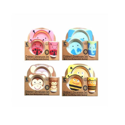 Living Concepts CHILDRENS BAMBOO DINNER SETS