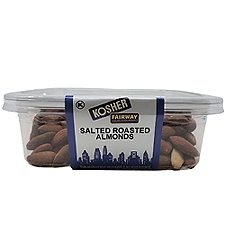 Fairway Roasted Salted Almonds, 13 Ounce