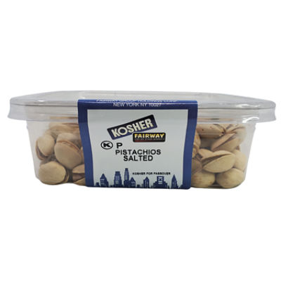 Fairway Colossal Salted Pistachios, 10 oz