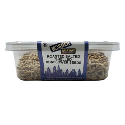 Fairway Roasted Salted Shelled Sunflower Seeds, 12 oz