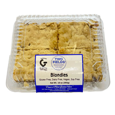 TWO FIELDS BAKESHOP BLONDIES         , 10 oz