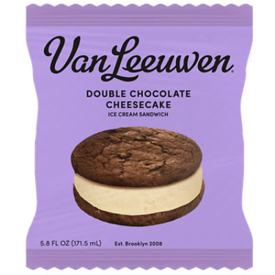 Van Leeuwen Van Leeuwen Double Chocolate Cheesecake Sandwich Gourmet