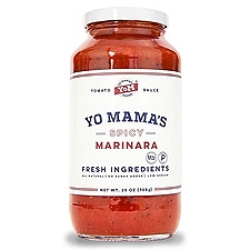 Yo Mama's Foods Spicy Marinara, 25 oz