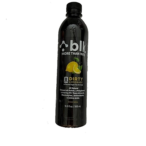 BLK Dirty Lemonade All natural Water