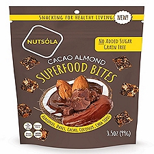 NUTSOLA COCAO ALMOND SUPERFOOD, 3.5 oz