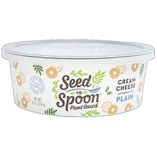 Seed To Spoon Cream Cheese Plain, 8 oz
