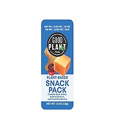GOOD PLANET Plant Based Cheddar, Cashew, Cranberry Snack Pack, 1.5 oz
