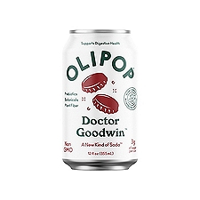 OLIPOP Doctor Goodwin, A New Kind of Soda 12 fl oz