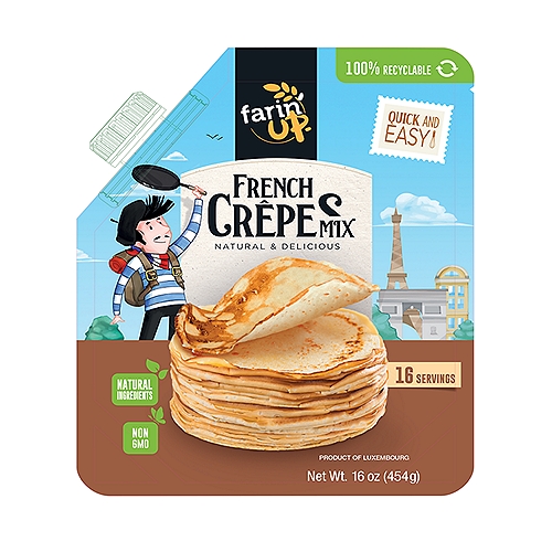 FARIN' UP FRENCH CREPES MIX , 16 oz