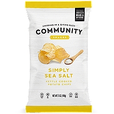 Community Snacks Simply Sea Salt, 7 oz