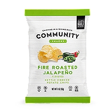 Community Snacks Fire Roasted Jalapeno, 2 oz