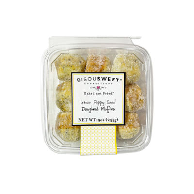 Lemon Poppy Doughnut Muffins, 9 oz