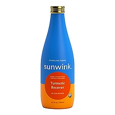 Sunwink Turmeric Recover Sparkling Herbal Tonic , 12 fl oz