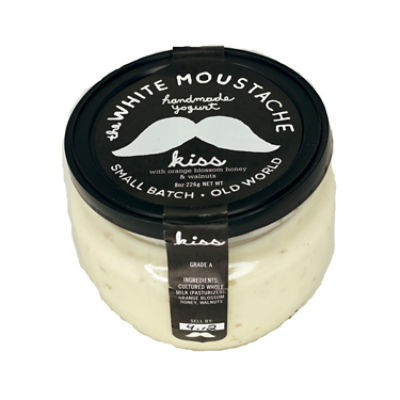 White Moustache Kiss Yogurt