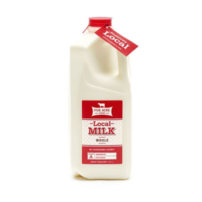 Five Acre Farms Local Whole Milk