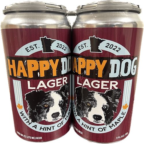 Happy Dog Lager 4pk
