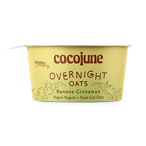COCOJUNE BANANA CINNAMON OVERNIGHT OATS 5.3 ounce
