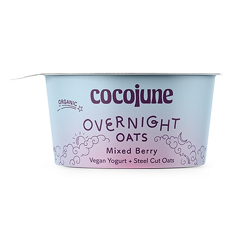 COCOJUNE MIXED BERRY OVERNIGHT OATS 5.3 ounce