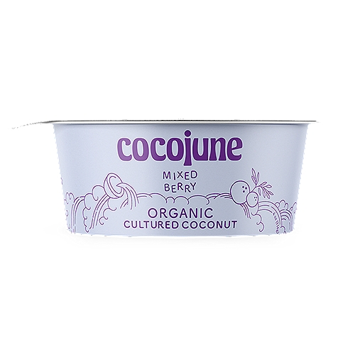Cocojune Organic Mixed Berry Yogurt