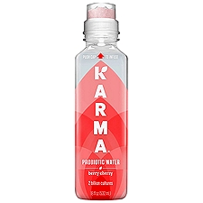 Karma Berry Cherry Probiotic Water, 18 fl oz