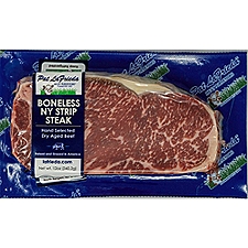 Pat LaFrieda Boneless NY Strip Steak, 12 Ounce