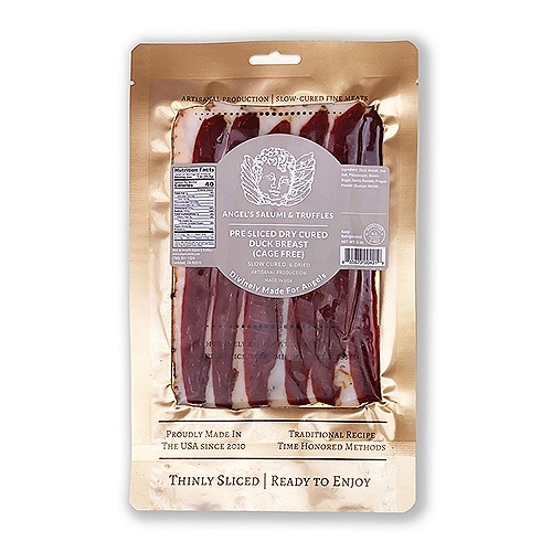 ANGELS DUCK BREAST PROSCIUTTO SLICED. 3 ounce