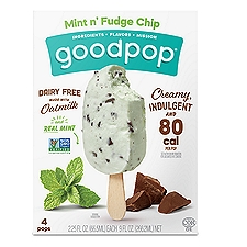 GoodPop Mint n' Fudge Chip Bar 4-Pack
