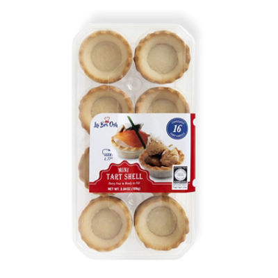 LA BRI OSH MINI TART SHELLS 16 COUNT, 3.84 oz