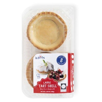 LA BRI OSH LARGE TART SHELLS 8 COUNT, 5.92 oz