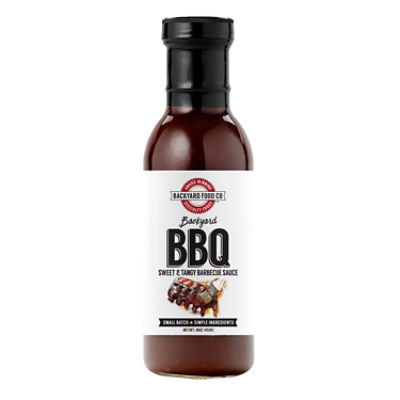 BACKYARD FOOD TRADITIONAL BBQ SAUCE