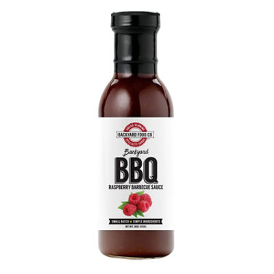 BACKYARD FOOD RASPBERRY BBQ SAUCE gf