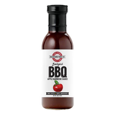 BACKYARD FOOD APPLE BBQ SAUCE