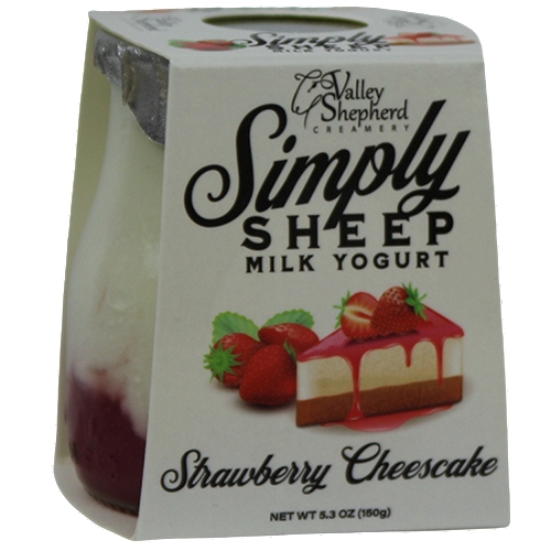 Valley Shepherd Simply Sheep Strawberry Shortcake, 5.3 oz