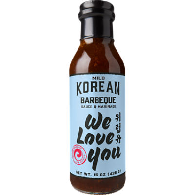 WE LOVE YOU MILD KOREAN BBQ SAUCE MARINADE