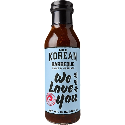 WE LOVE YOU MILD KOREAN BBQ SAUCE MARINADE