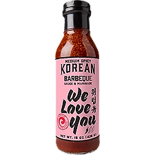 WE LOVE YOU MEDIUM KOREAN BBQ SAUCE MARINADE