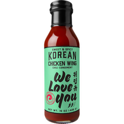WE LOVE YOU SWEET AND SPICY GOCHUJANG CHILI CONDIMENT