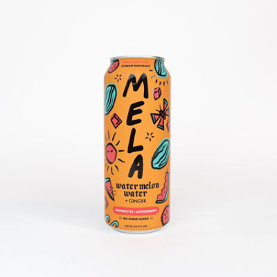 MELA WATER Watermelon Ginger, 16.90 fluidOunceUS, 16.9 fl oz