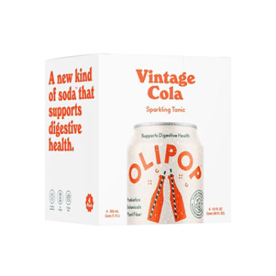 Olipop Vintage Cola 4 Pack