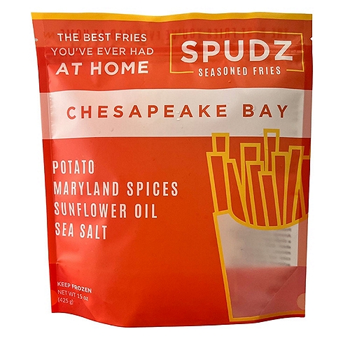 SPUDZ Fries Chesapeake Bay Seasoned Fries, 15 oz