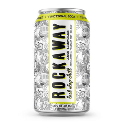 ROCKAWAY Last Stop Chill - Lemon Lemongrass, 12 fl oz