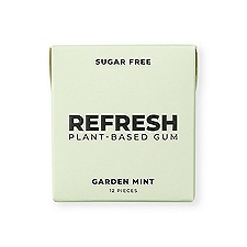 Refresh Gum GARDEN MINT PLANT BASED GUM