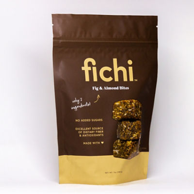 FICHI Fig and Almond Bites, 7 oz